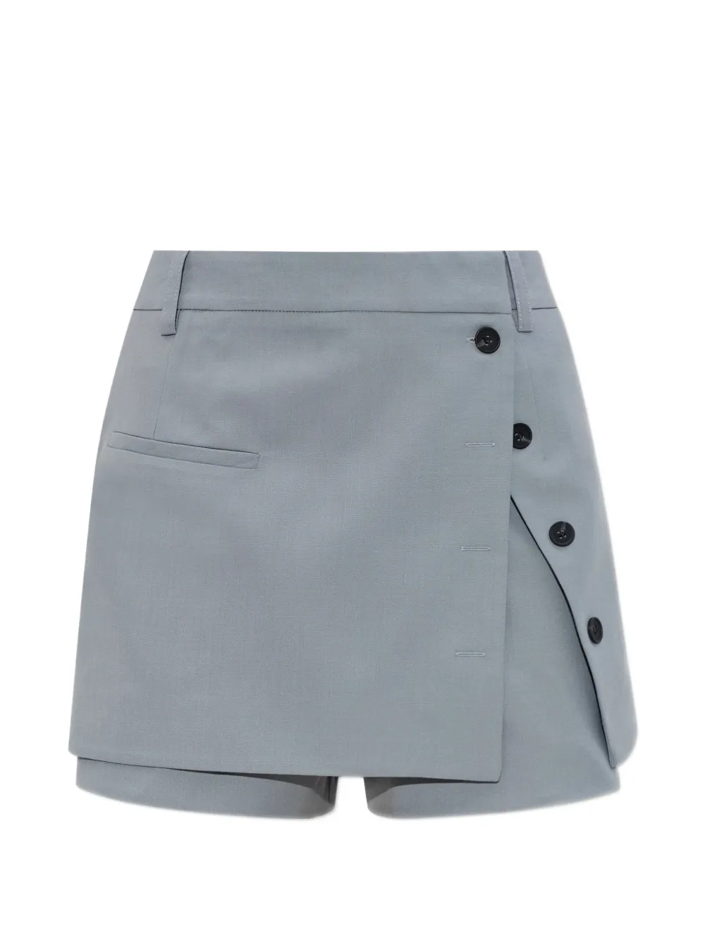 IRO layered tailored shorts - Grigio