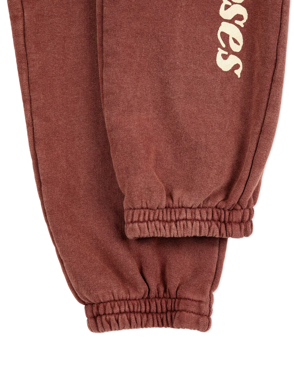 Bobo Choses Broek met logoprint Bruin