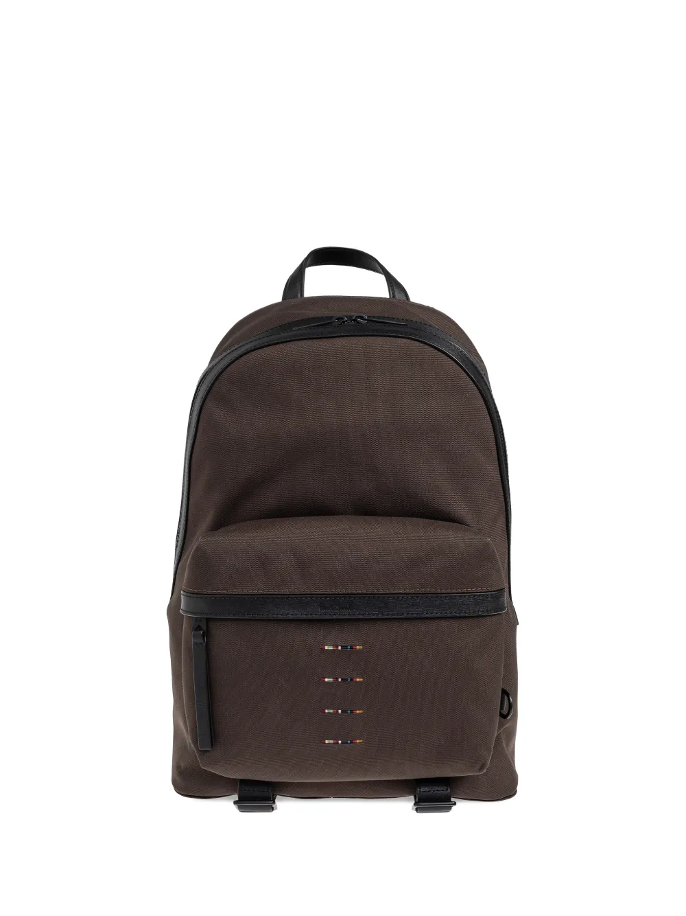 Paul Smith Signature Stripe backpack - Marrone