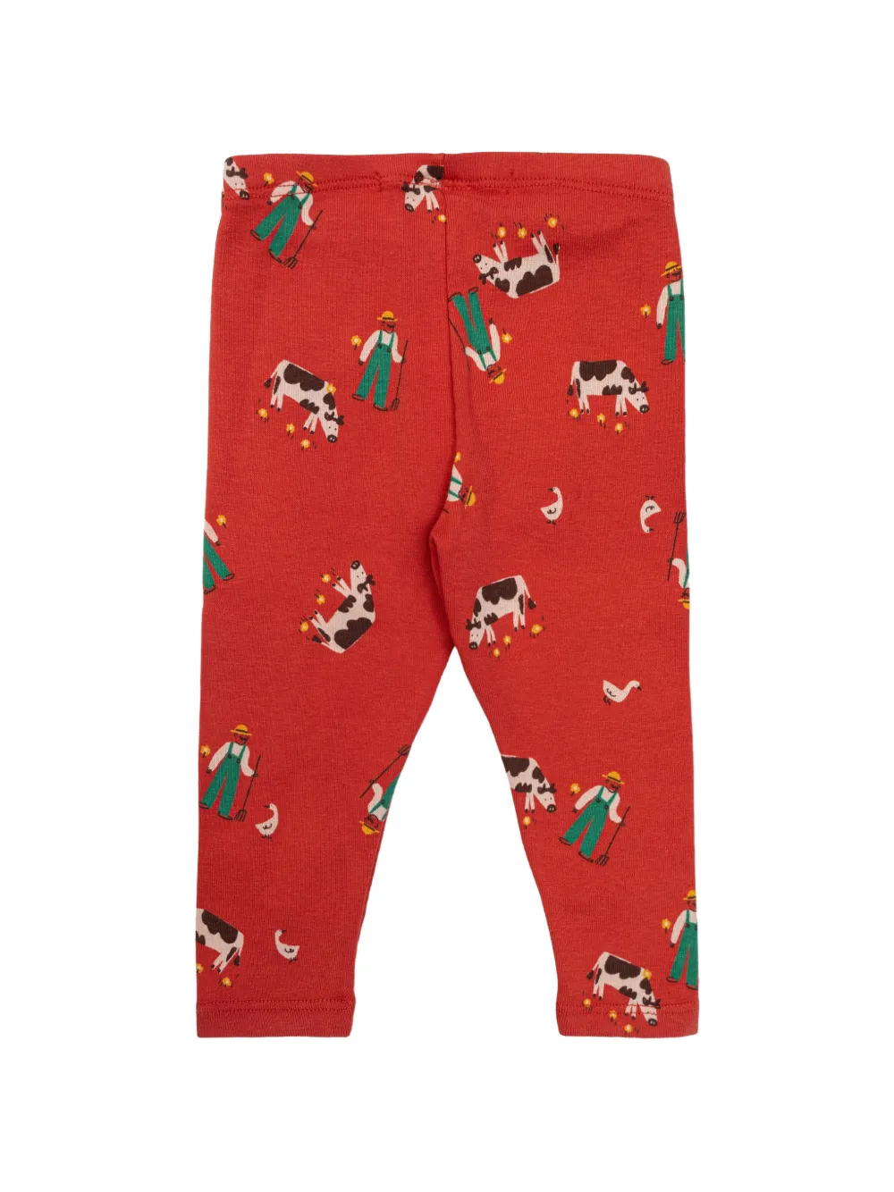  Bobo Choses Farm Adventure Leggings - Red 
