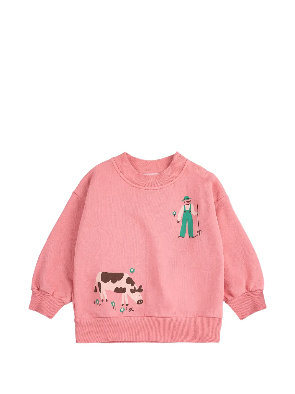Bobo Choses Farm Adventure sweatshirt - Rosa