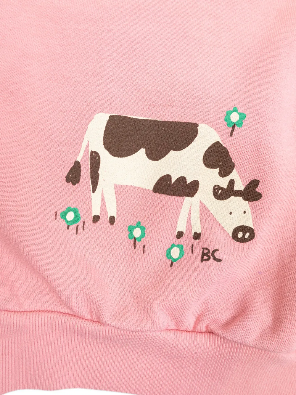 Bobo Choses Farm Adventure sweater Roze
