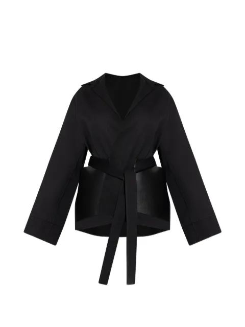 Alaïa veste à taille ceinturée