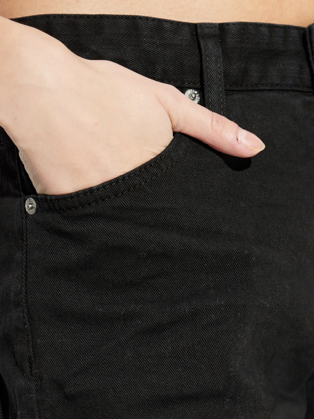 DSQUARED2 Ruimvallende jeans Zwart