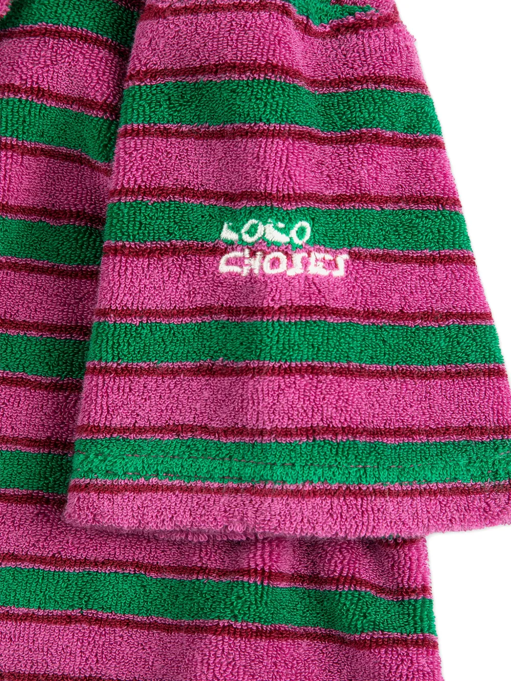 Bobo Choses Gestreepte polojurk Roze