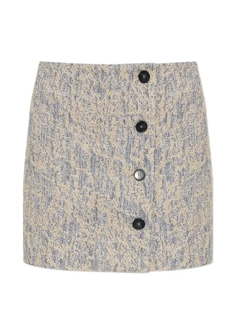 IRO buttoned mini skirt