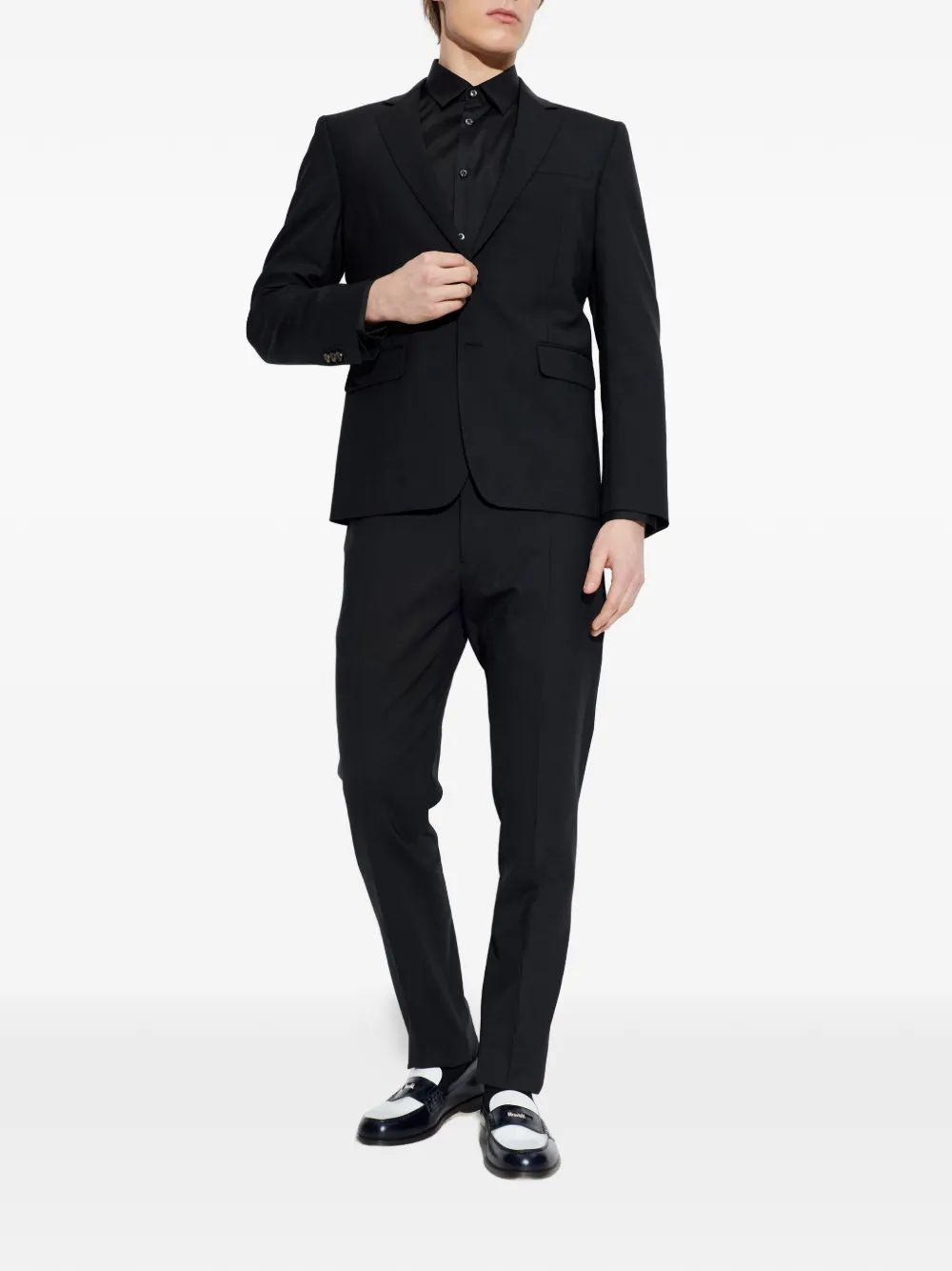  Dsquared2 Ladon Button Suit - Black 