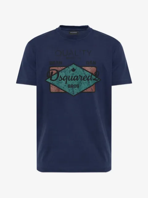 DSQUARED2 تيشيرت بطبعة أمامية