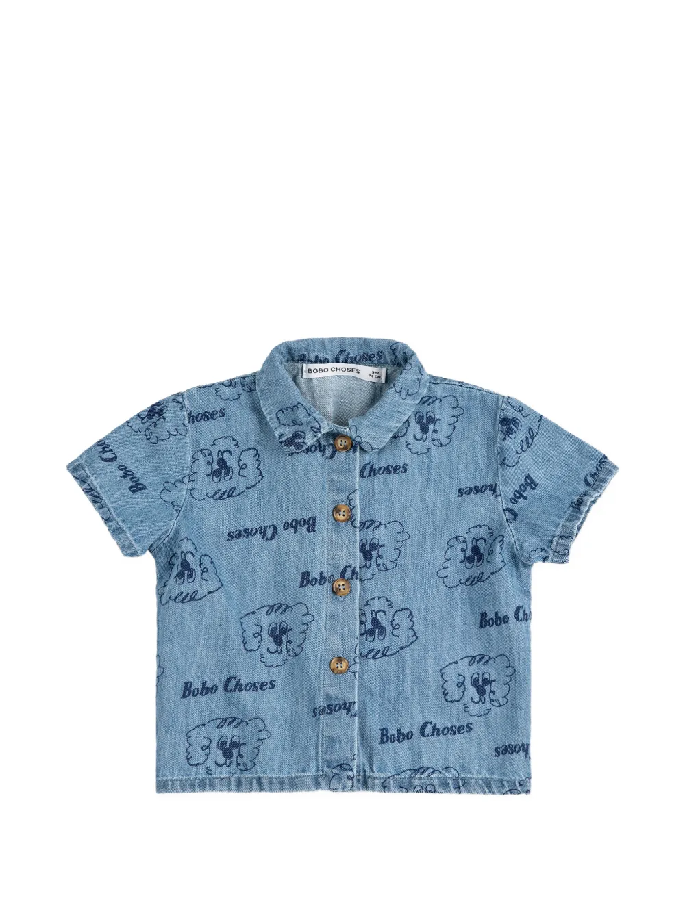 Bobo Choses short-sleeve shirt - Blu