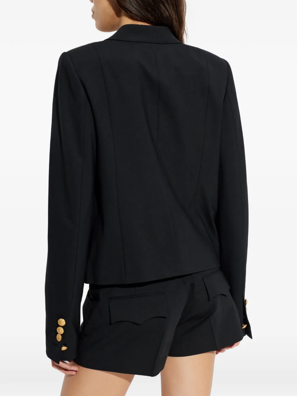 DSQUARED2 Blazer met enkele rij knopen Zwart