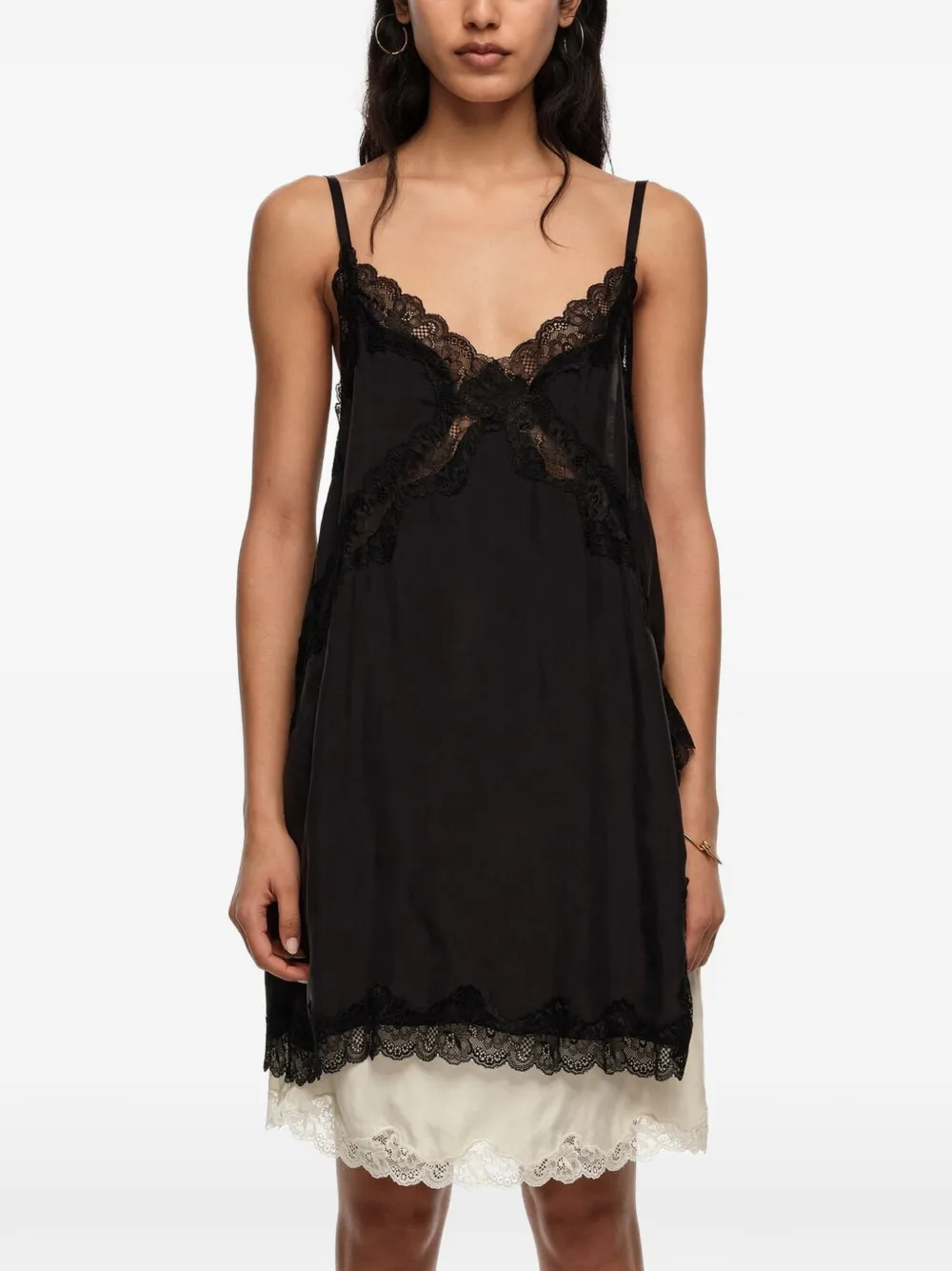 BIMBA Y LOLA lace-detail top