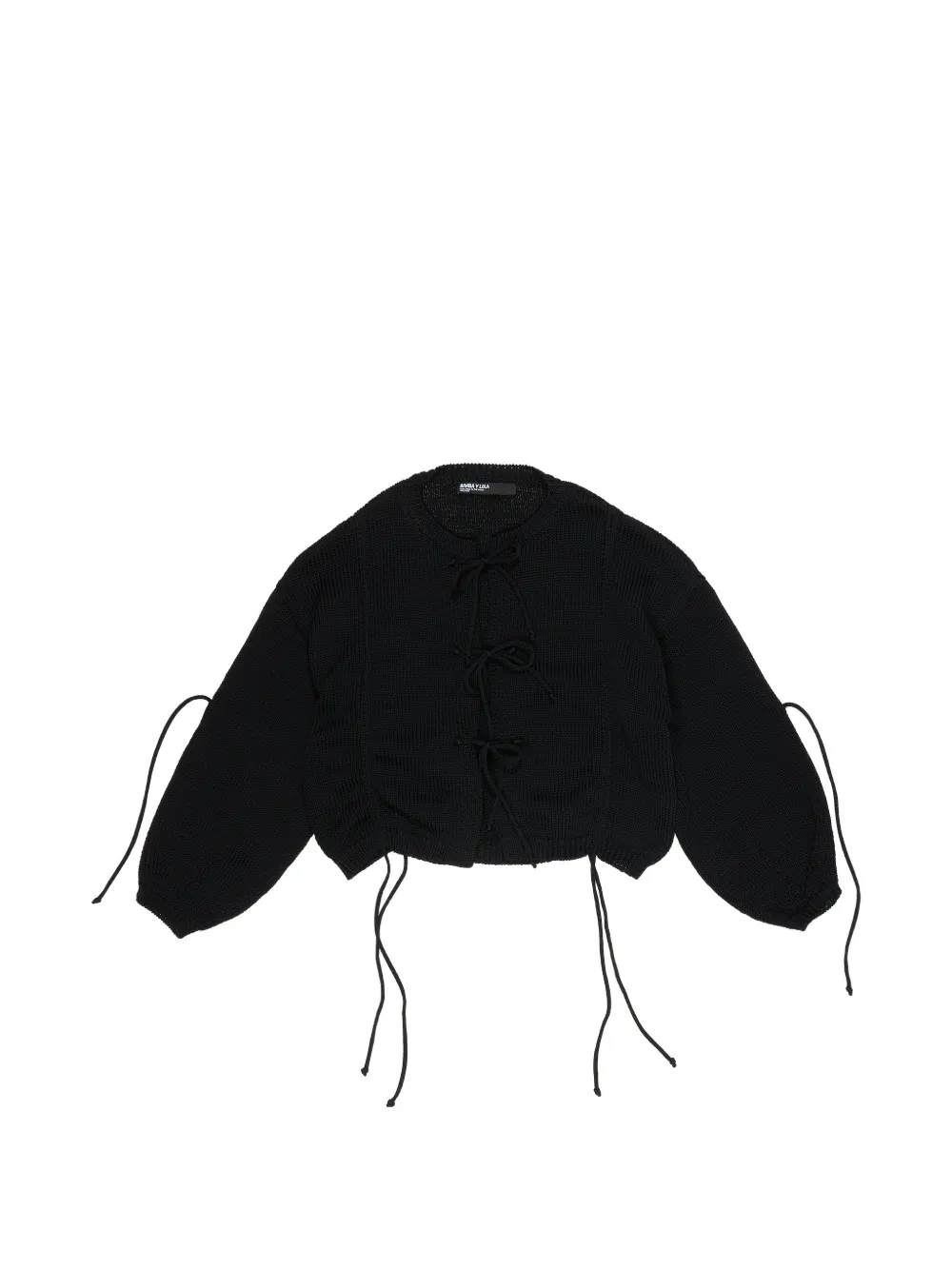 Bimba y Lola Cardigan con lacci - Nero