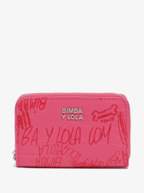 Bimba y Lola logo zip wallet