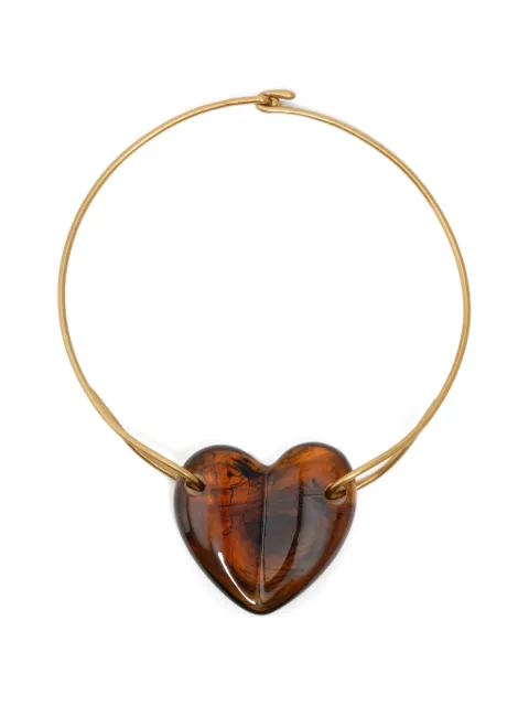 Bimba y Lola heart-pendant necklace