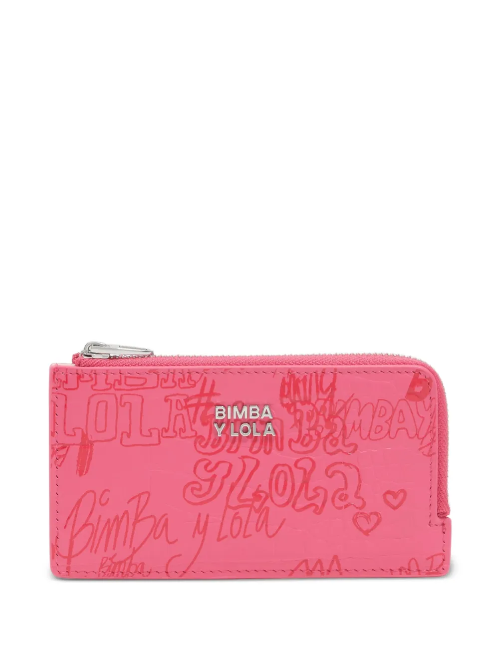 BIMBA Y LOLA Portemonnee met logo Roze