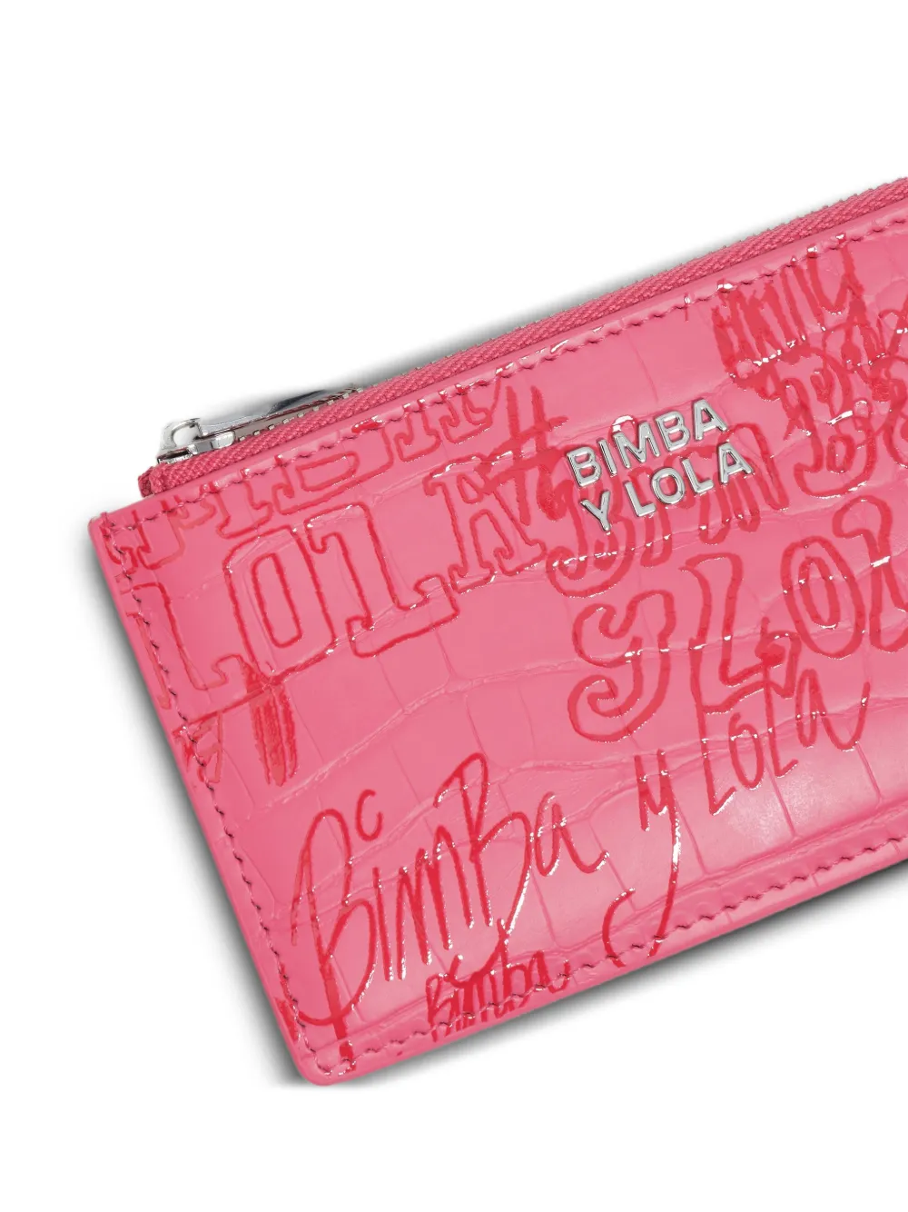 BIMBA Y LOLA Portemonnee met logo Roze