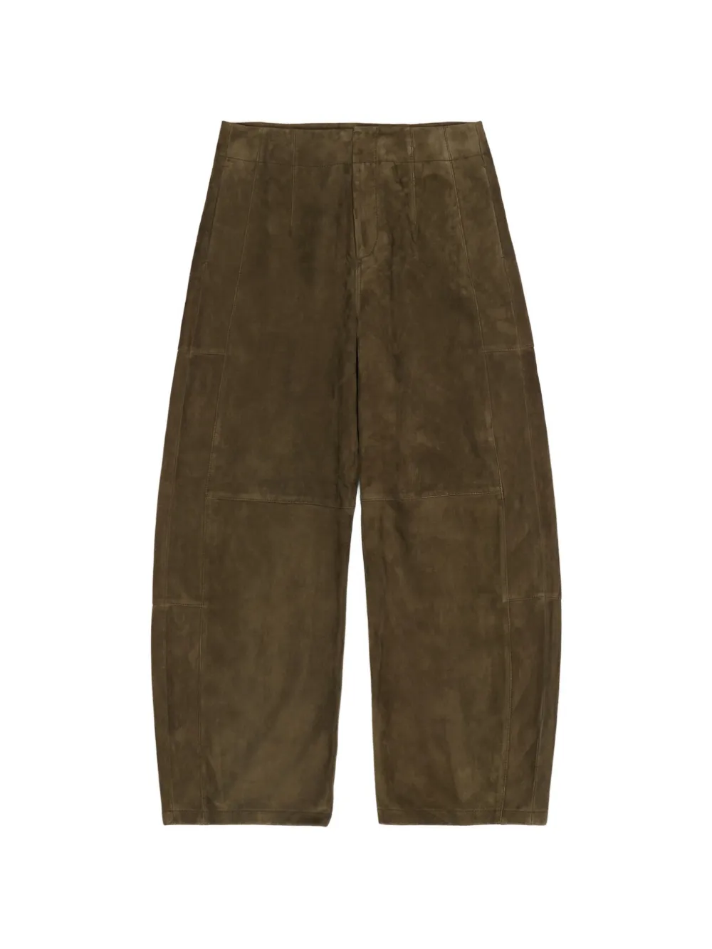 BIMBA Y LOLA Suède broek Bruin