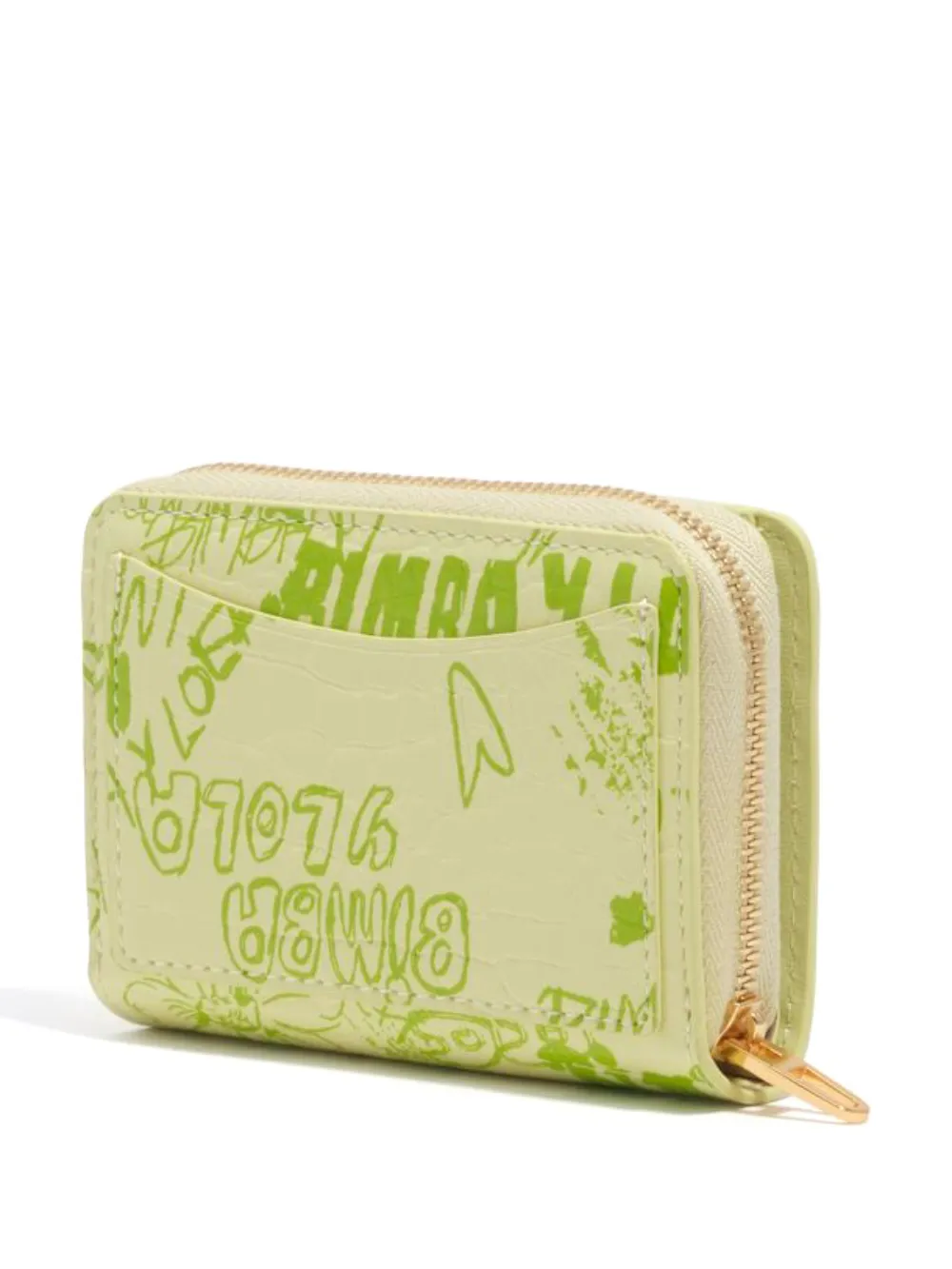 Bimba y Lola Portemonnee met logo Geel