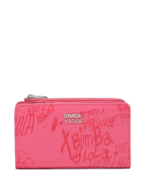 Bimba y Lola cartera con logo en relieve