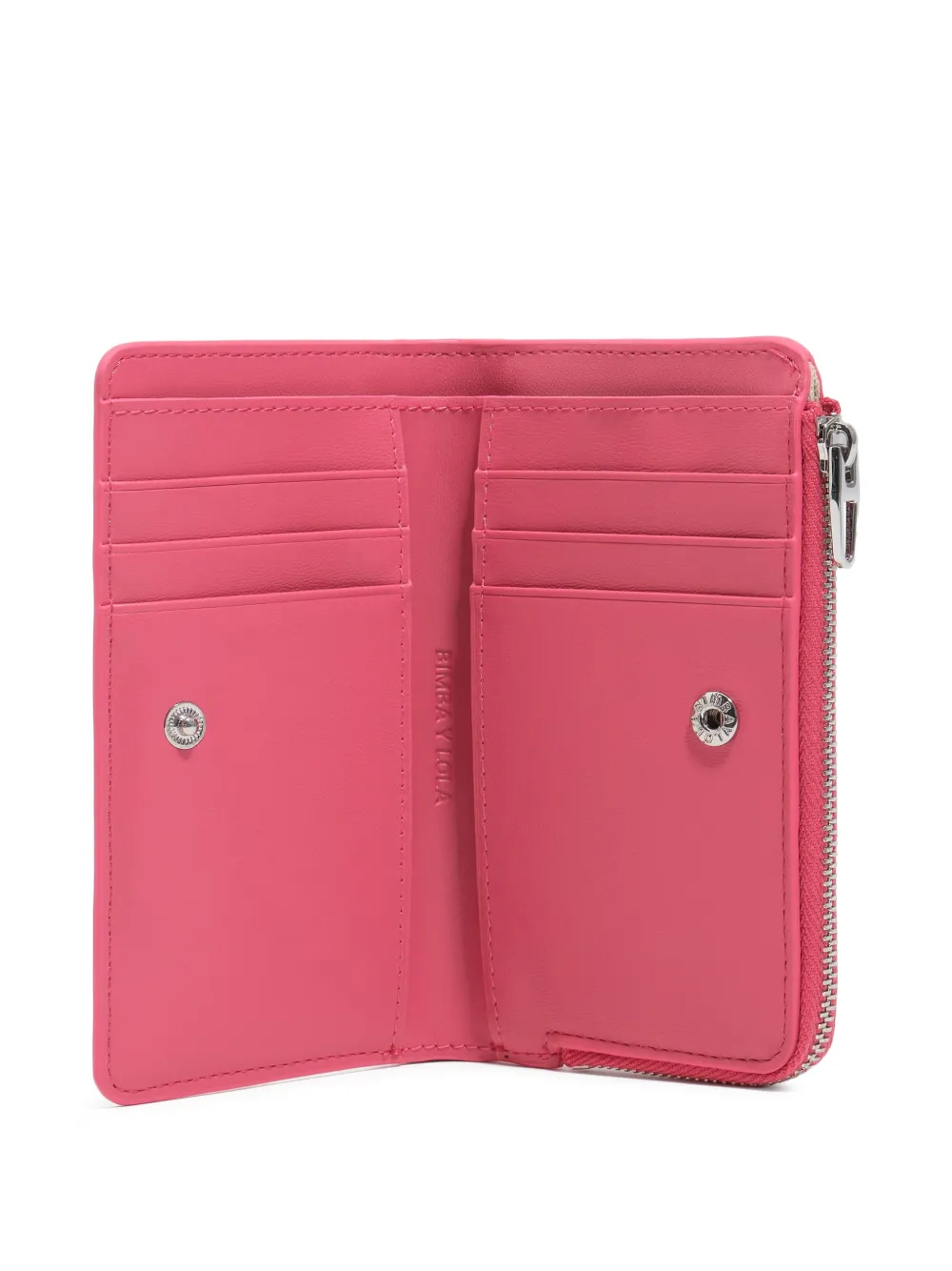  Bimba Y Lola Embossed Logo Wallet - Pink 
