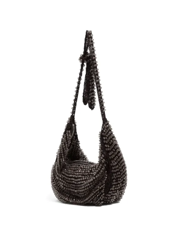 Bimba y Lola ビーズ ショルダーバッグ S | グレー | FARFETCH JP