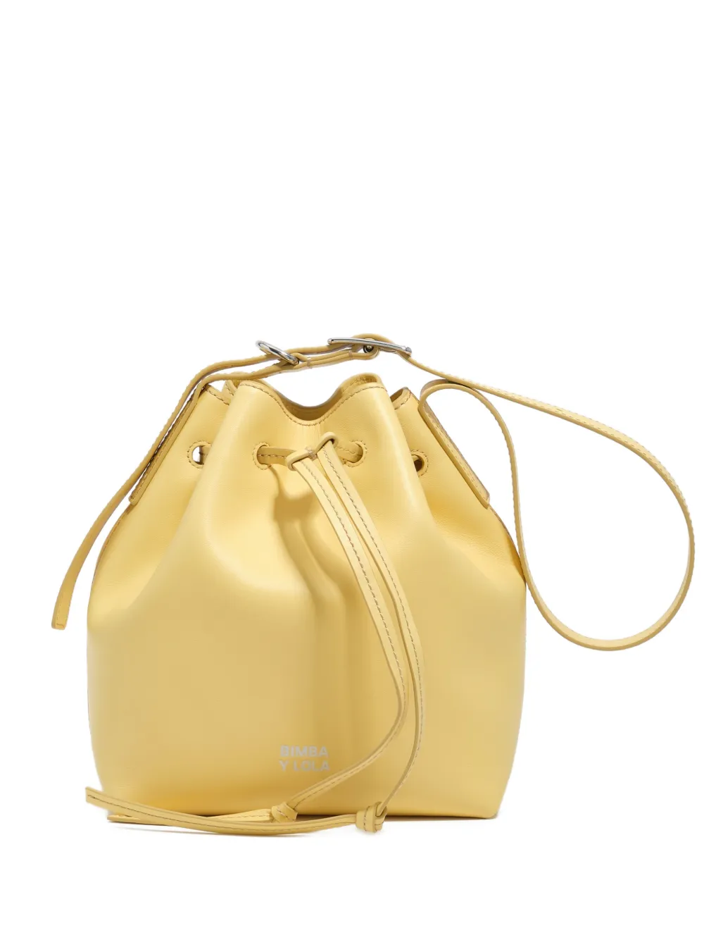Bimba y Lola Borsa a secchiello grande con coulisse - Giallo