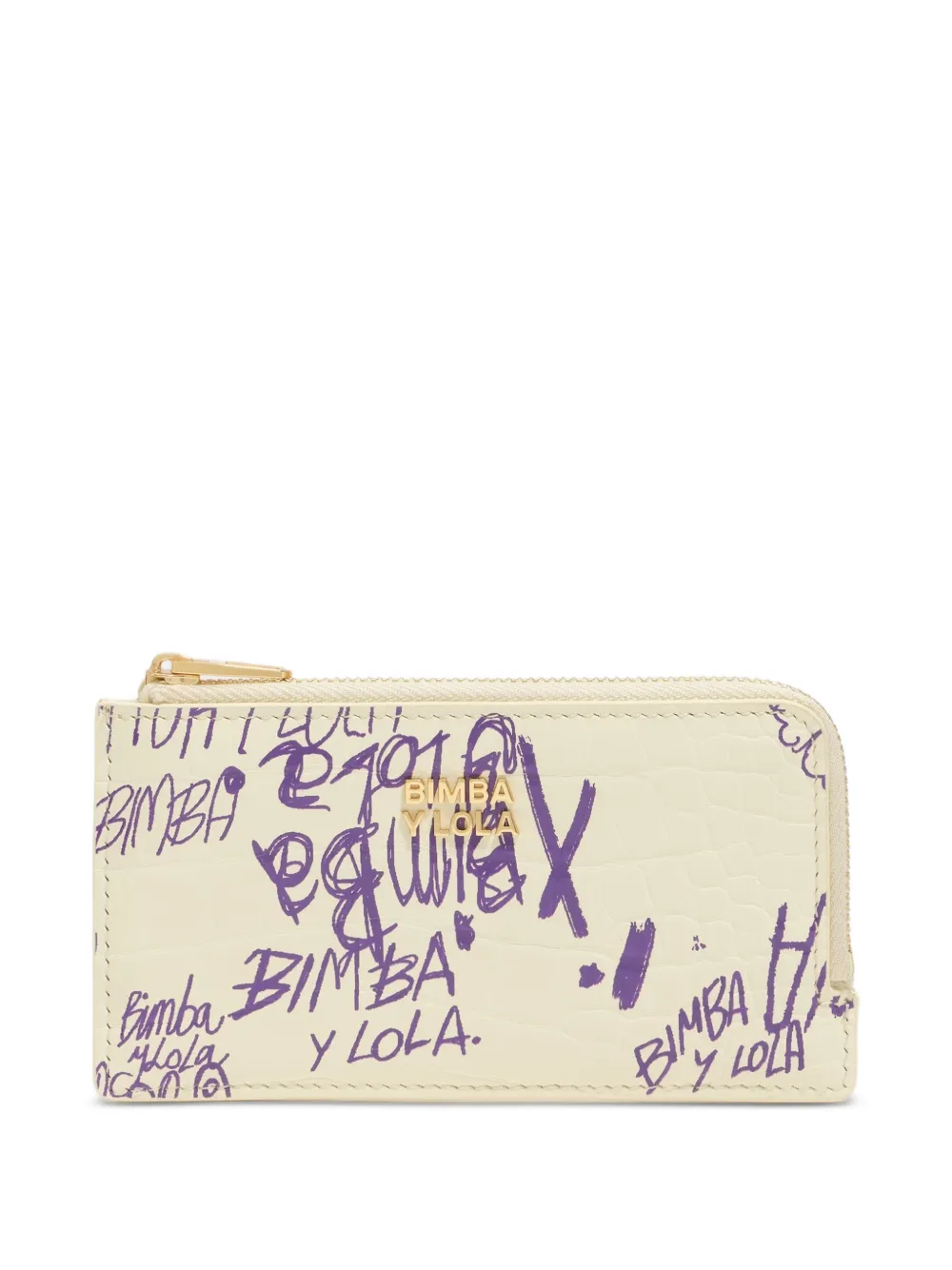 BIMBA Y LOLA Portafoglio con zip - Toni neutri