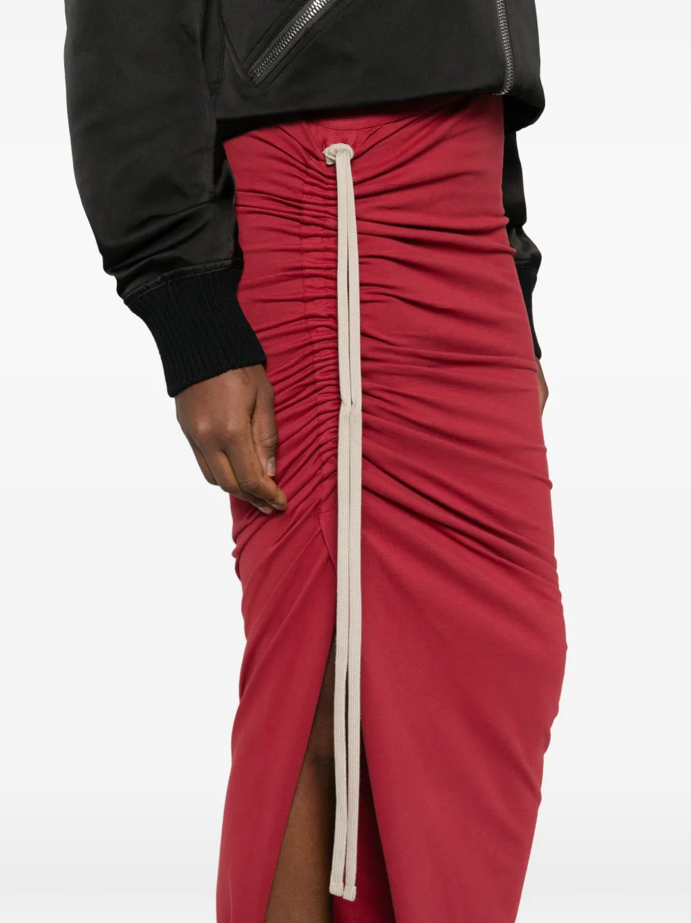 Moncler Rok met split Rood