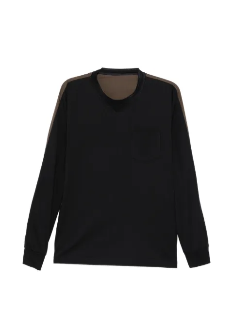 sacai カラーブロック ポケット Tシャツ