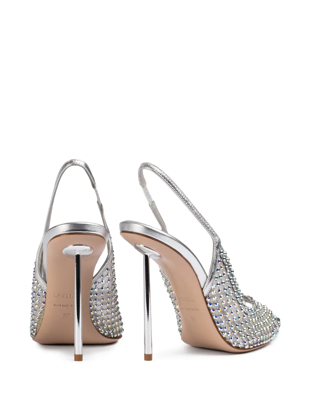 Le Silla Gilda slingback sandalen Wit