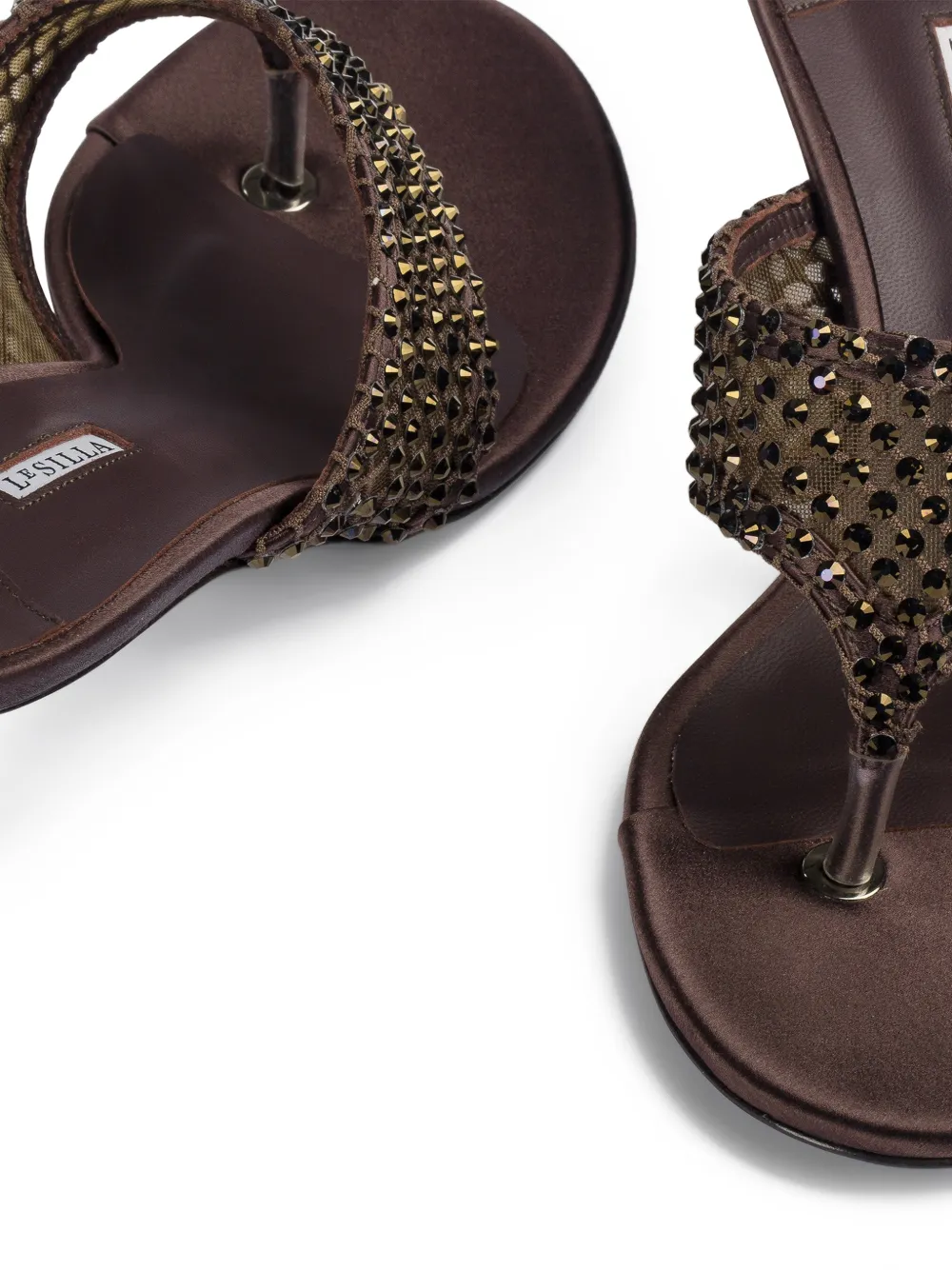 Le Silla 60 mm Gilda muiltjes Bruin