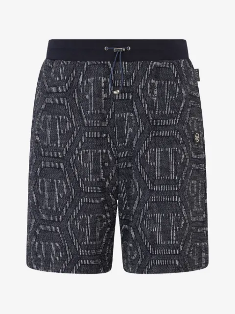 Philipp Plein monogram shorts