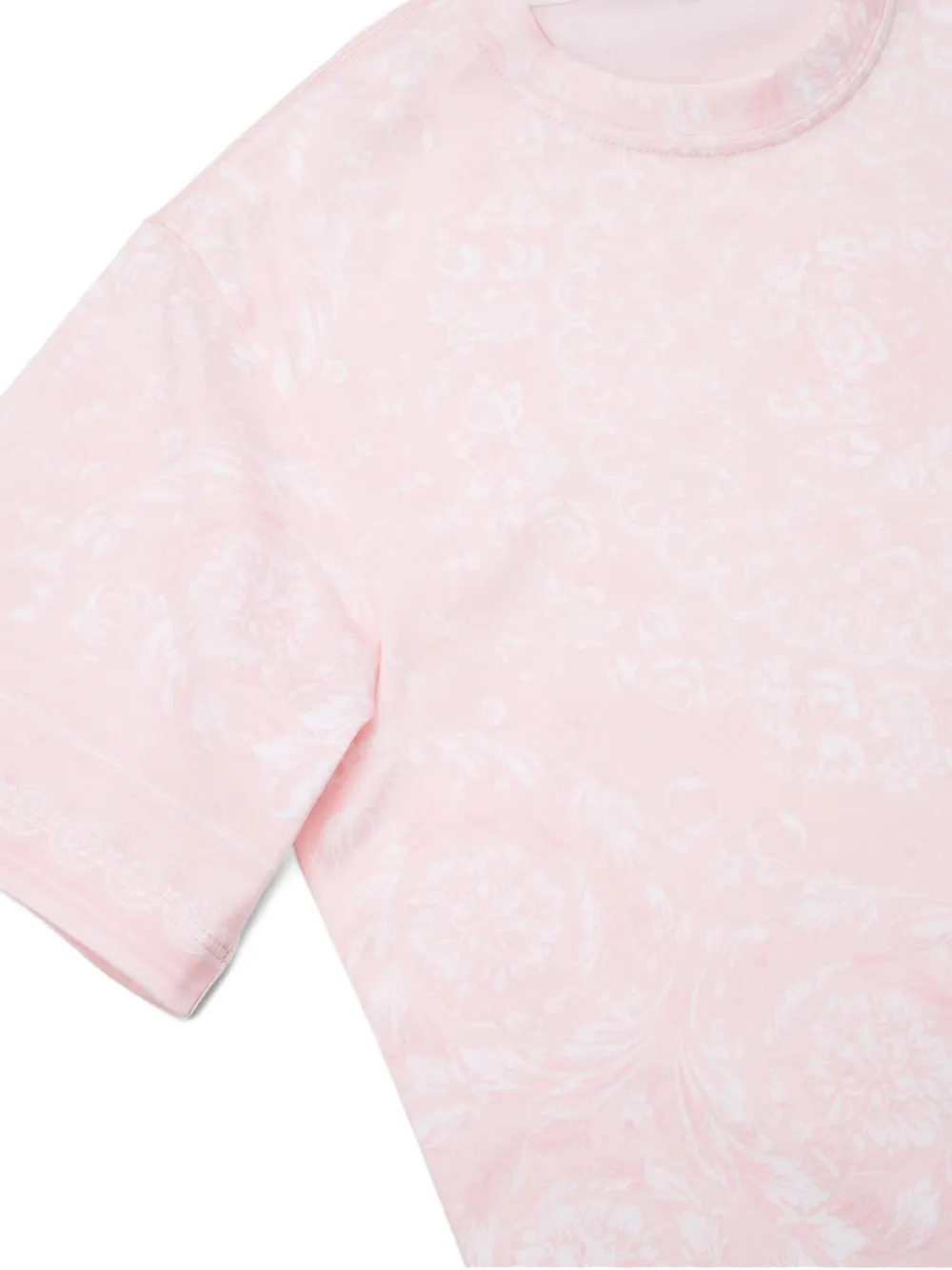 Versace T-shirt met print Roze