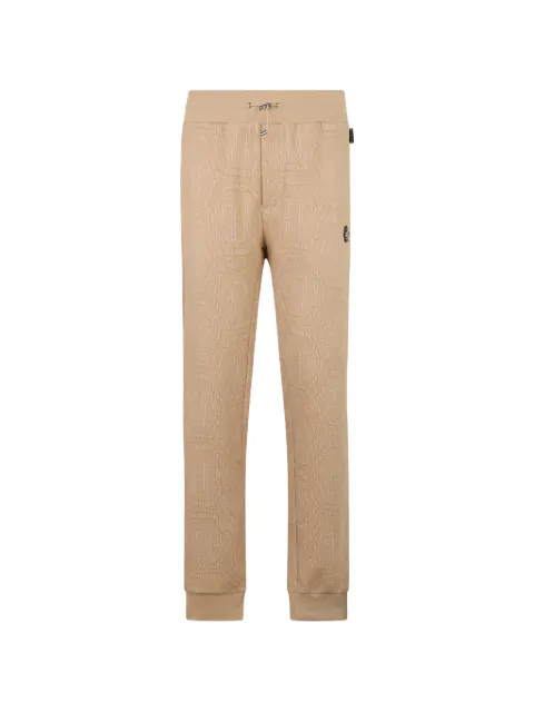 Philipp Plein jacquard monogram track pants