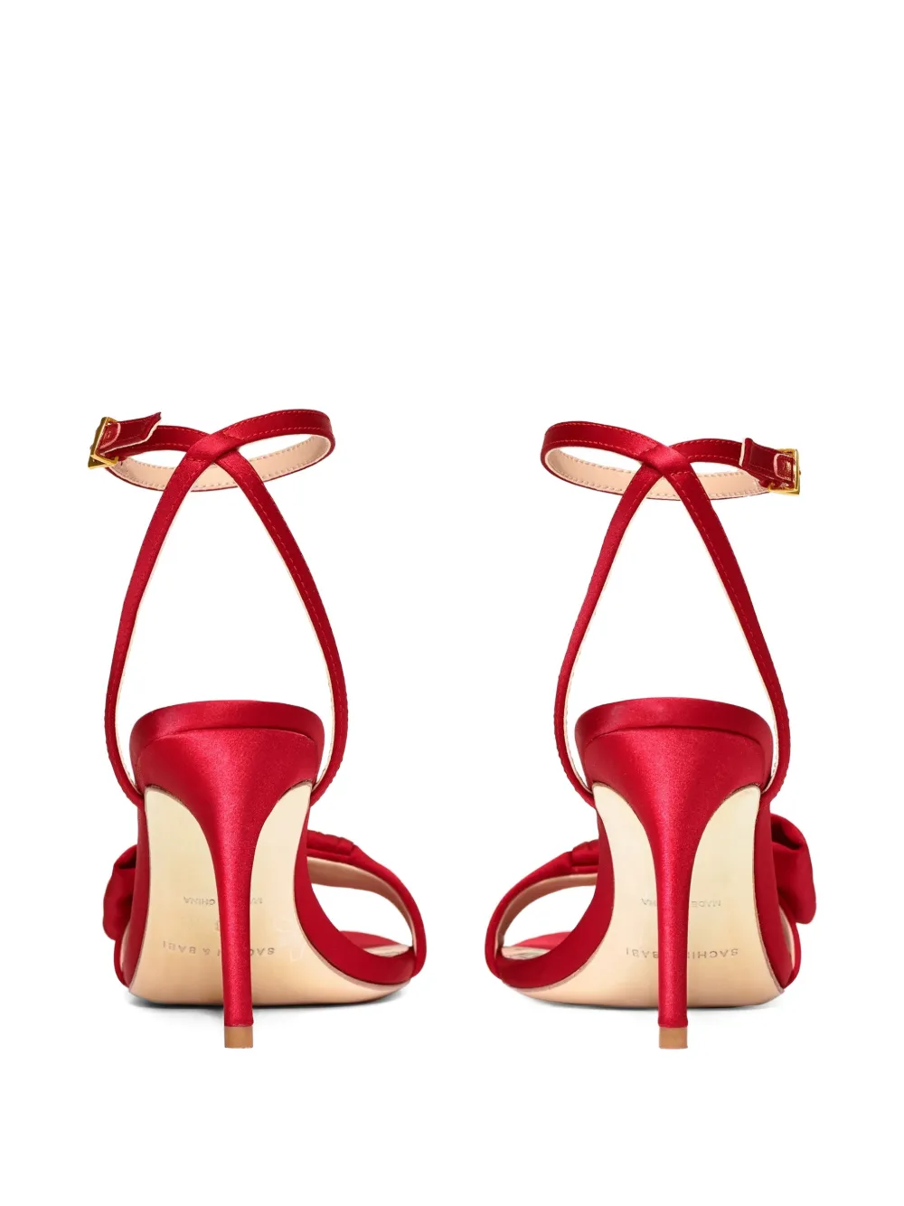  Sachin & Babi Chelsea Bow-detail Sandals - Red 