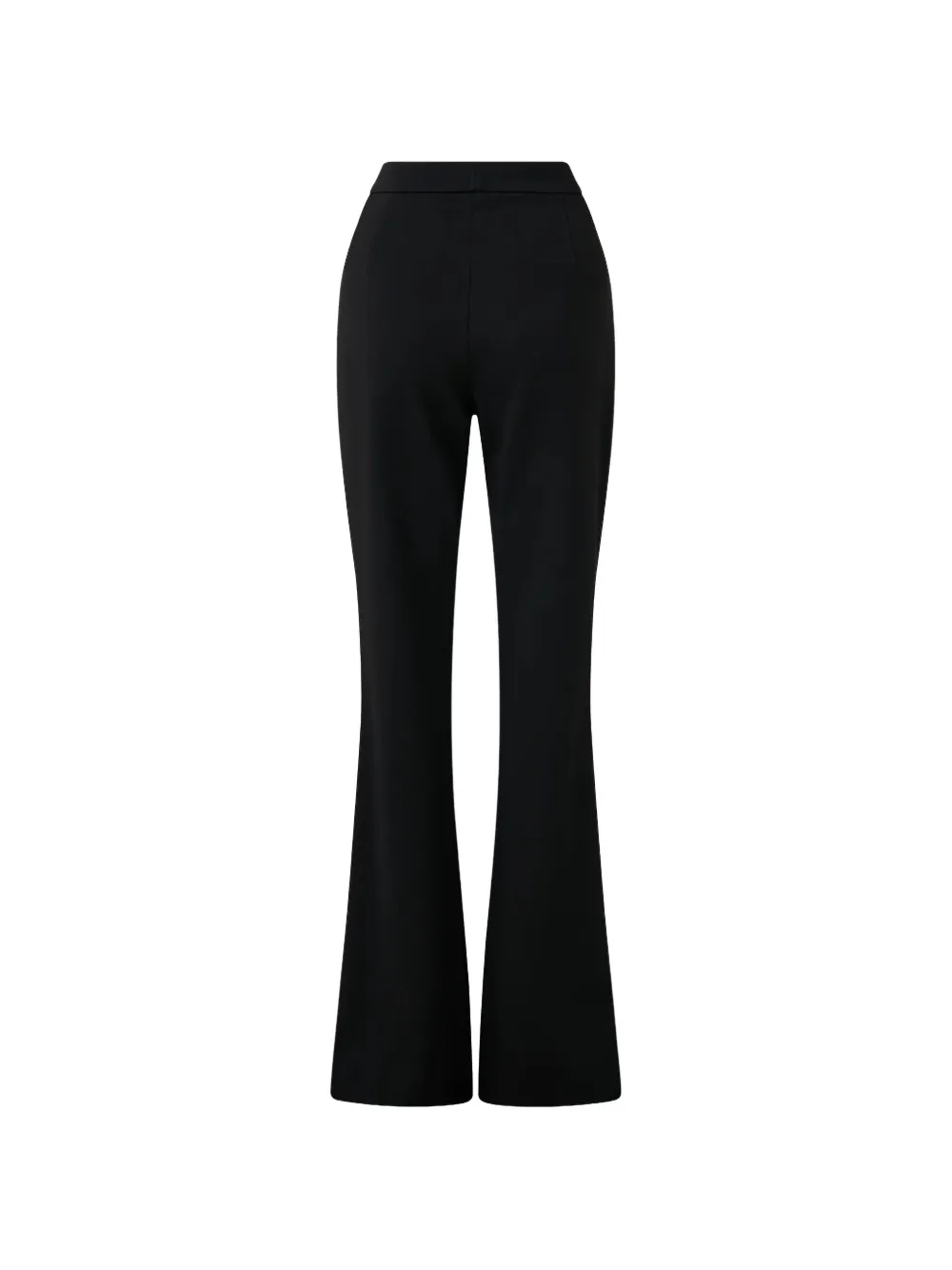 Camilla Mid waist flared broek Zwart