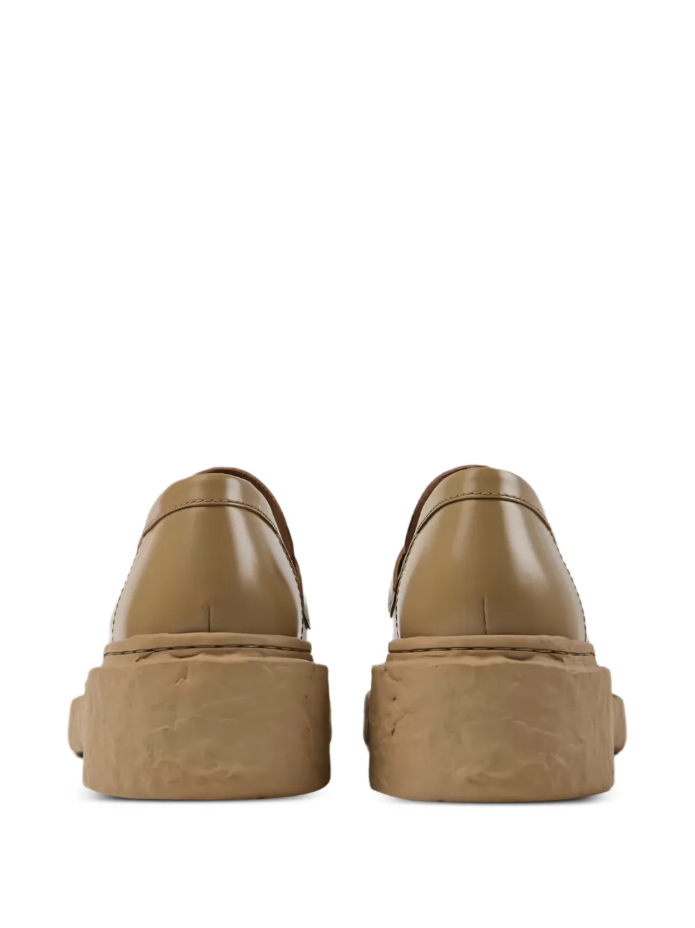  Camperlab Penny-strap Leather Loafers - Neutrals 