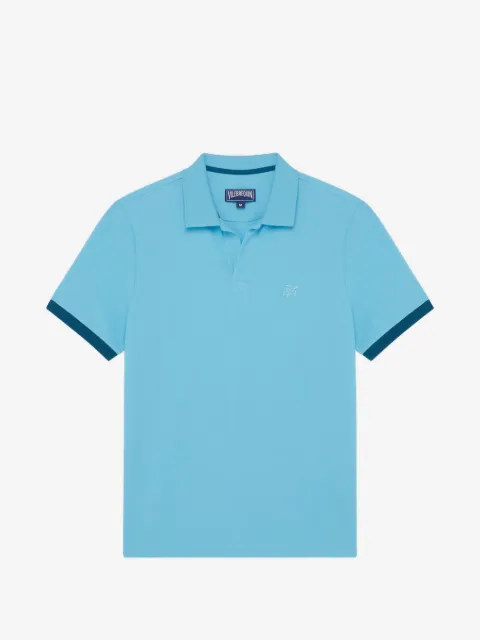 Vilebrequin turtle-embroidered polo shirt