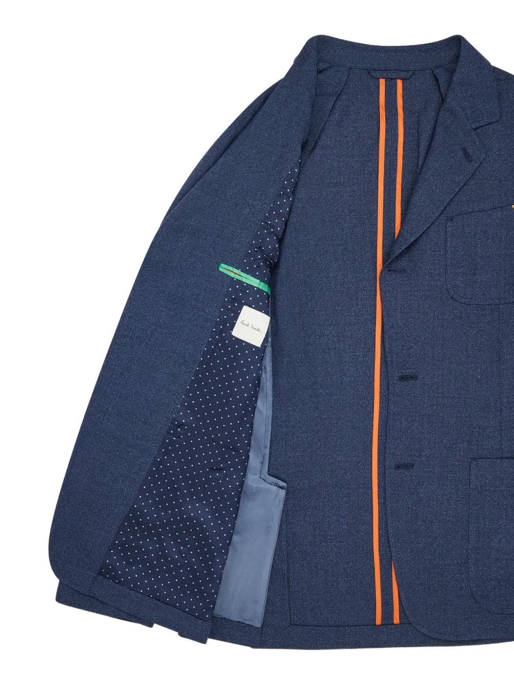Paul Smith Blazer Com Abotoamento Simples | Azul | FARFETCH BR