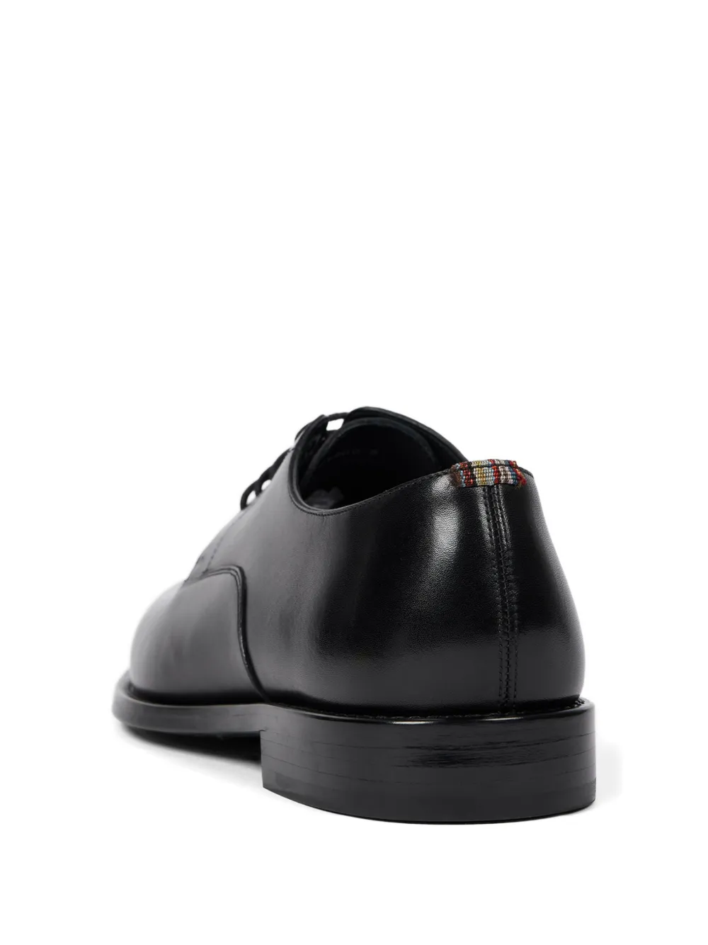  Paul Smith Derbies En Cuir Plain Jason à Lacets - Noir 