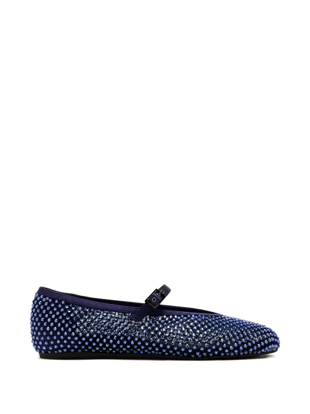 Le Silla beaded gilda ballet flat - Blu