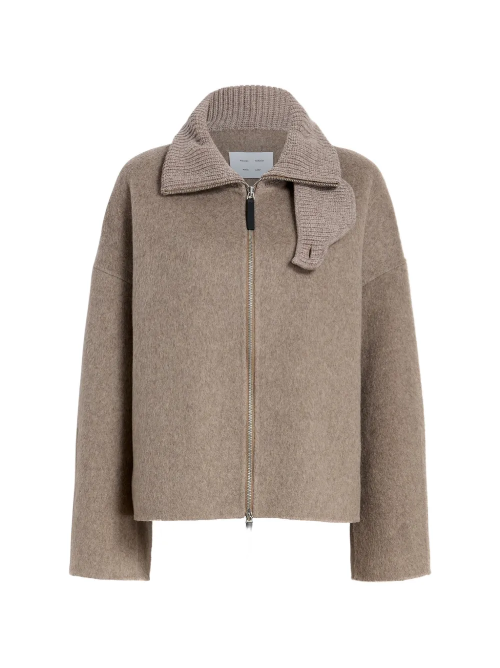 Proenza Schouler White Label roll neck zip Carina jacket - Toni neutri