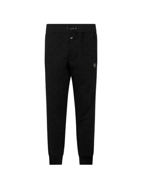 Philipp Plein monogram jogger trousers