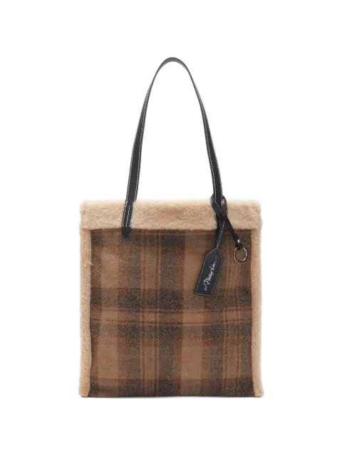 3.1 Phillip Lim tote con ribete texturizado