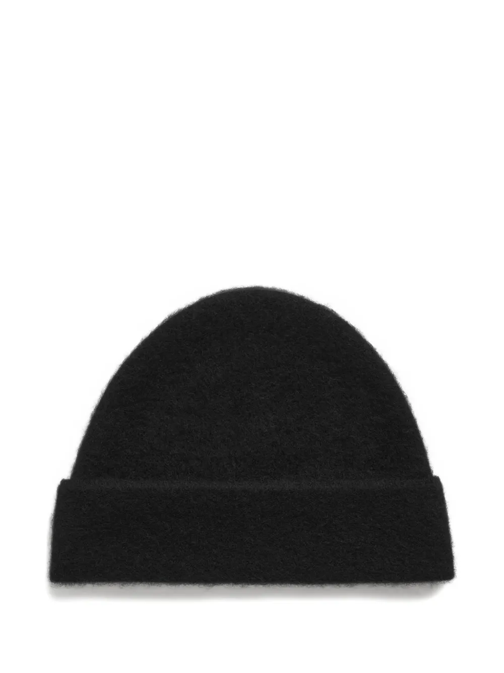 TOTEME brushed cashmere beanie - Nero