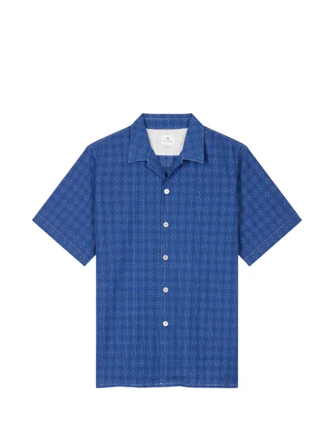 PS Paul Smith camp-collar checked shirt