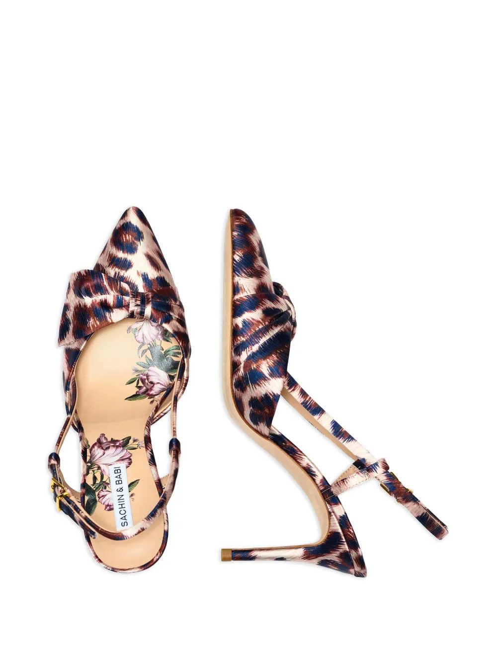  Sachin & Babi Bow-detail Pumps - Neutrals 