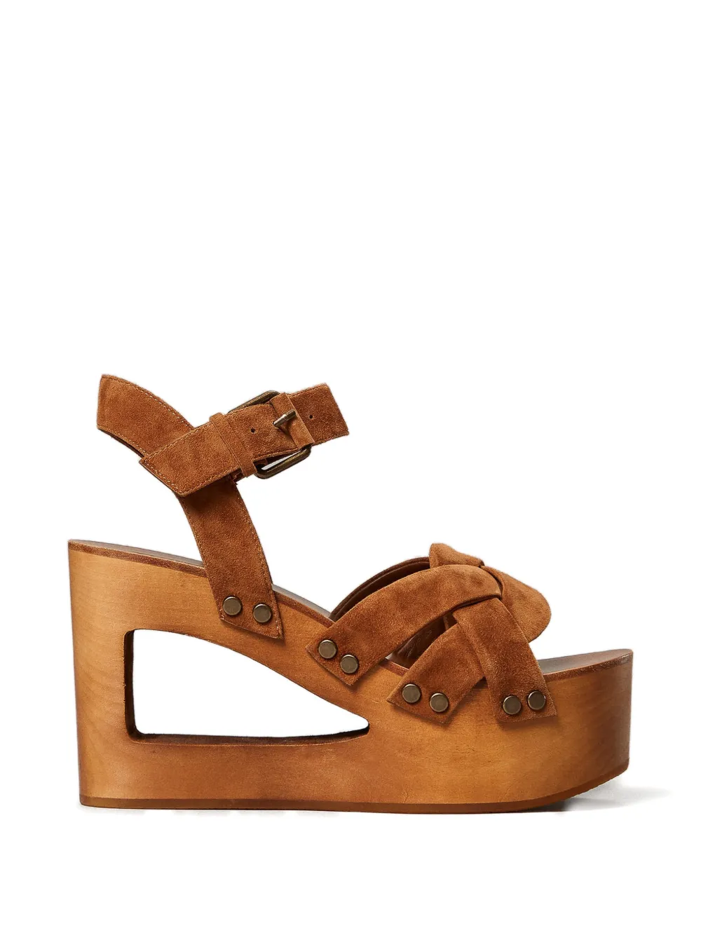 TWINSET woven platform sandals Bruin
