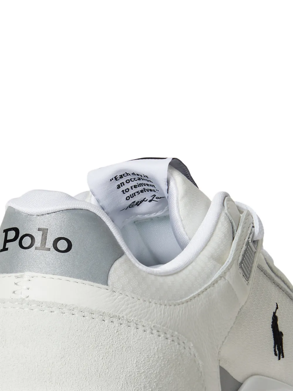 Polo Ralph Lauren Sneakers met logodetail Wit