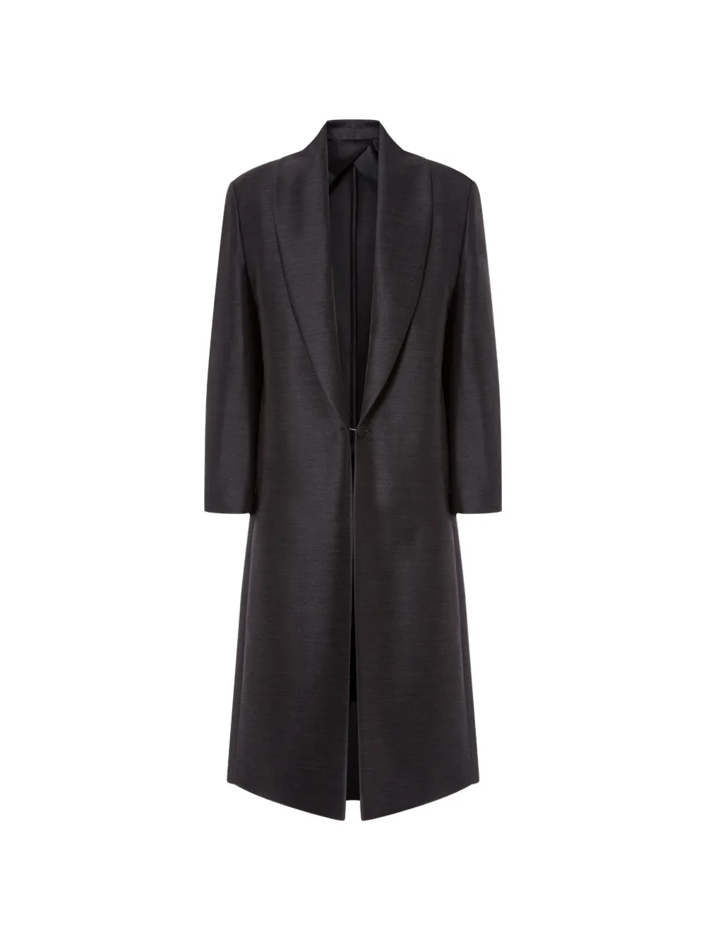 Alberta Ferretti shawl-collar coat - Grigio